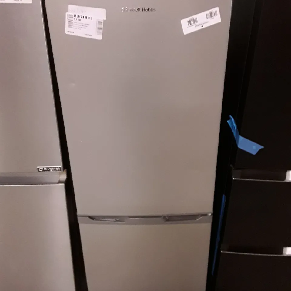 RUSSELL HOBBS RH50FF145SS LOW FROST FRIDGE FREEZER 50CM WIDE 145CM HIGH, 113L FRIDGE CAPACITY, 61L FREEZER CAPACITY - UNPROCESSED RAW RETURN