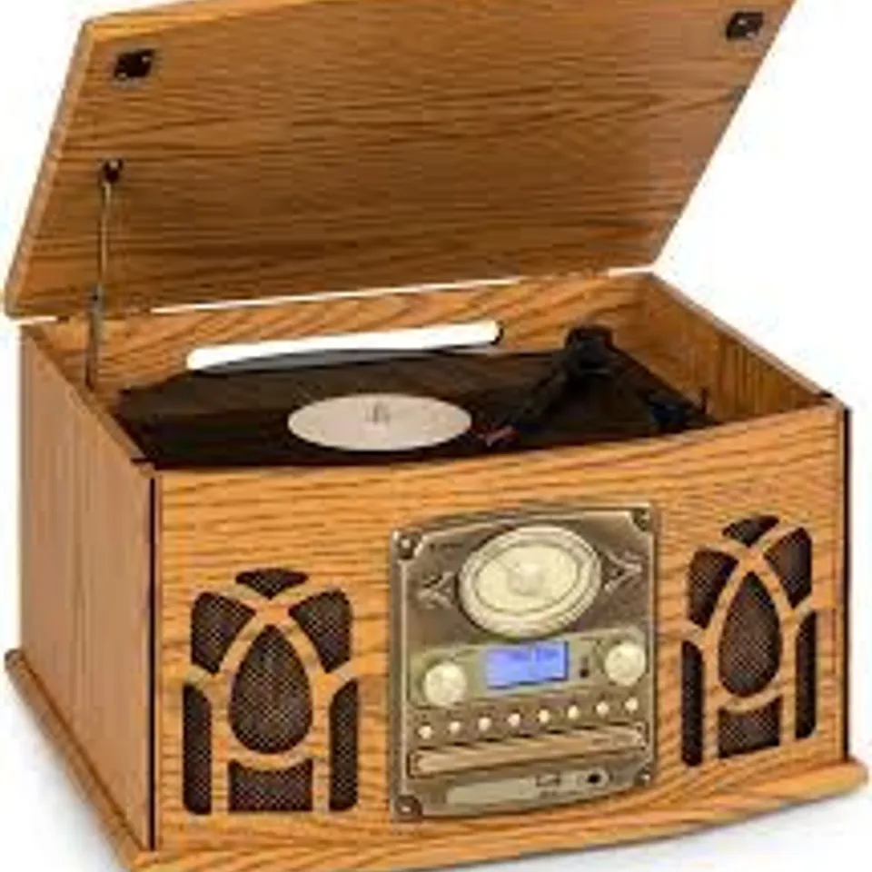 AUNA NR-620 DAB STEREO SYSTEM, RECORD PLAYER, DAB+, CD 