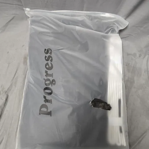 BAGGED PROGRESS THE ACADEMY GI IN GREY WITH WHITE BELT