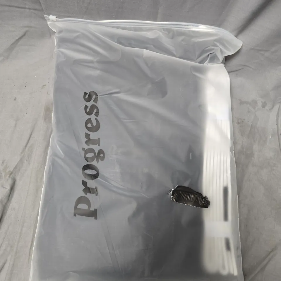 BAGGED PROGRESS THE ACADEMY GI IN GREY WITH WHITE BELT