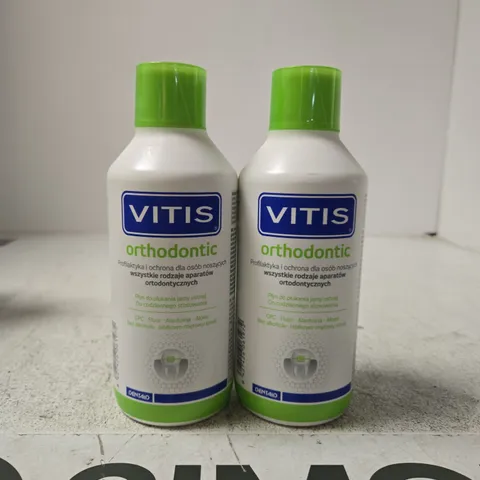 VITIS ORTHODONTIC MOUTHWASH – 2 BOTTLES