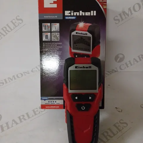 EINHELL DIGITAL PIPE, WIRE AND STUD DETECTOR TC-MD 50