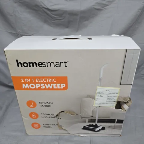 HOMESMART 2-IN-1 ELECTRIC MOP SWEEP – BOXED