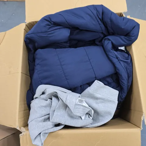 BOX OF APPROXIMATELY 14 ASSORTED ITEMS TO INCLUDE: SEASALT CORNWALL DRESS