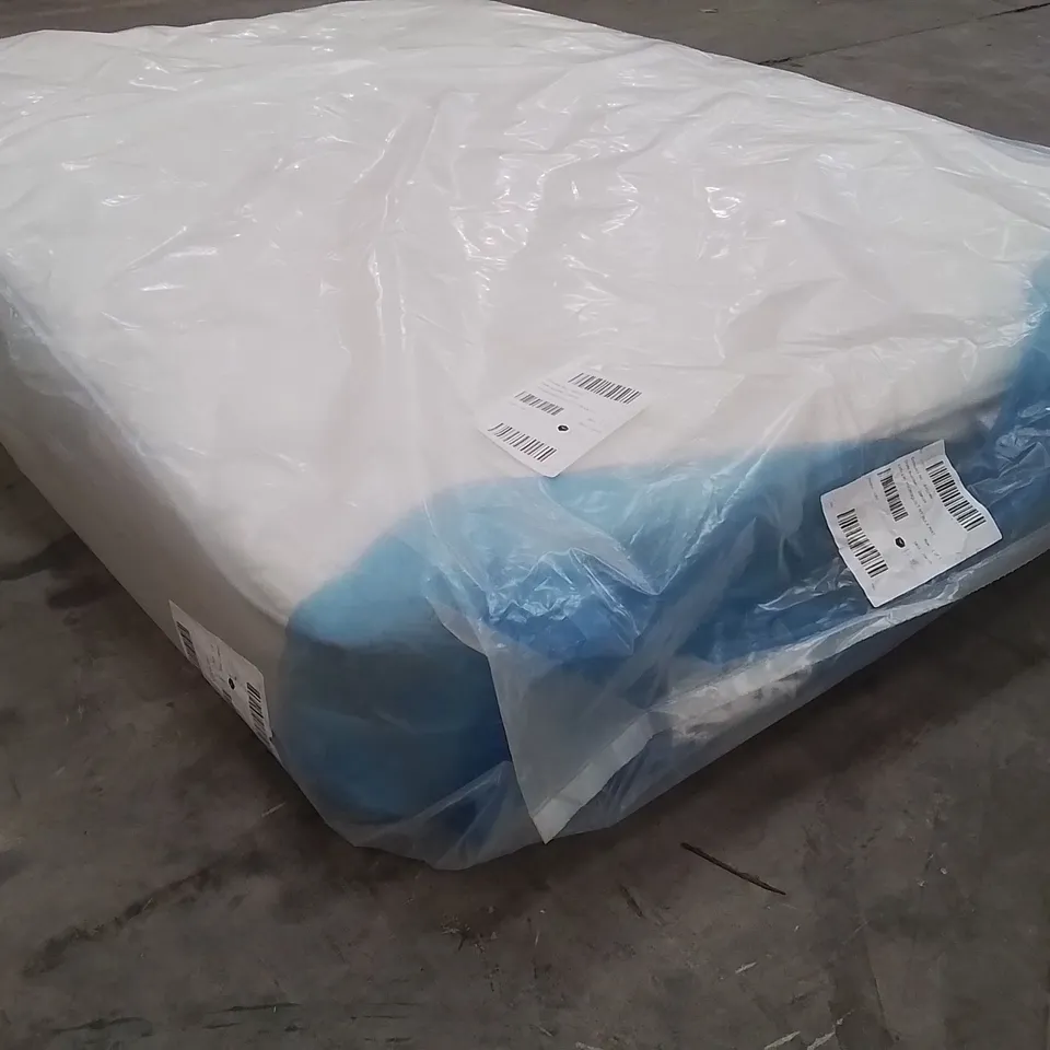 QUALITY BAGGED DOUBLE 135cm AIRSPRUNG LUXURY QUILTED MEDIUM MATTRESS RRP £229