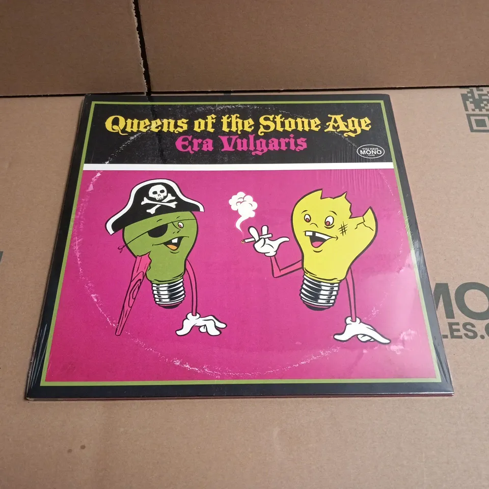 QUEENS OF THE STONE AGE – ERA VULGARIS - SEALED - VINYL LP