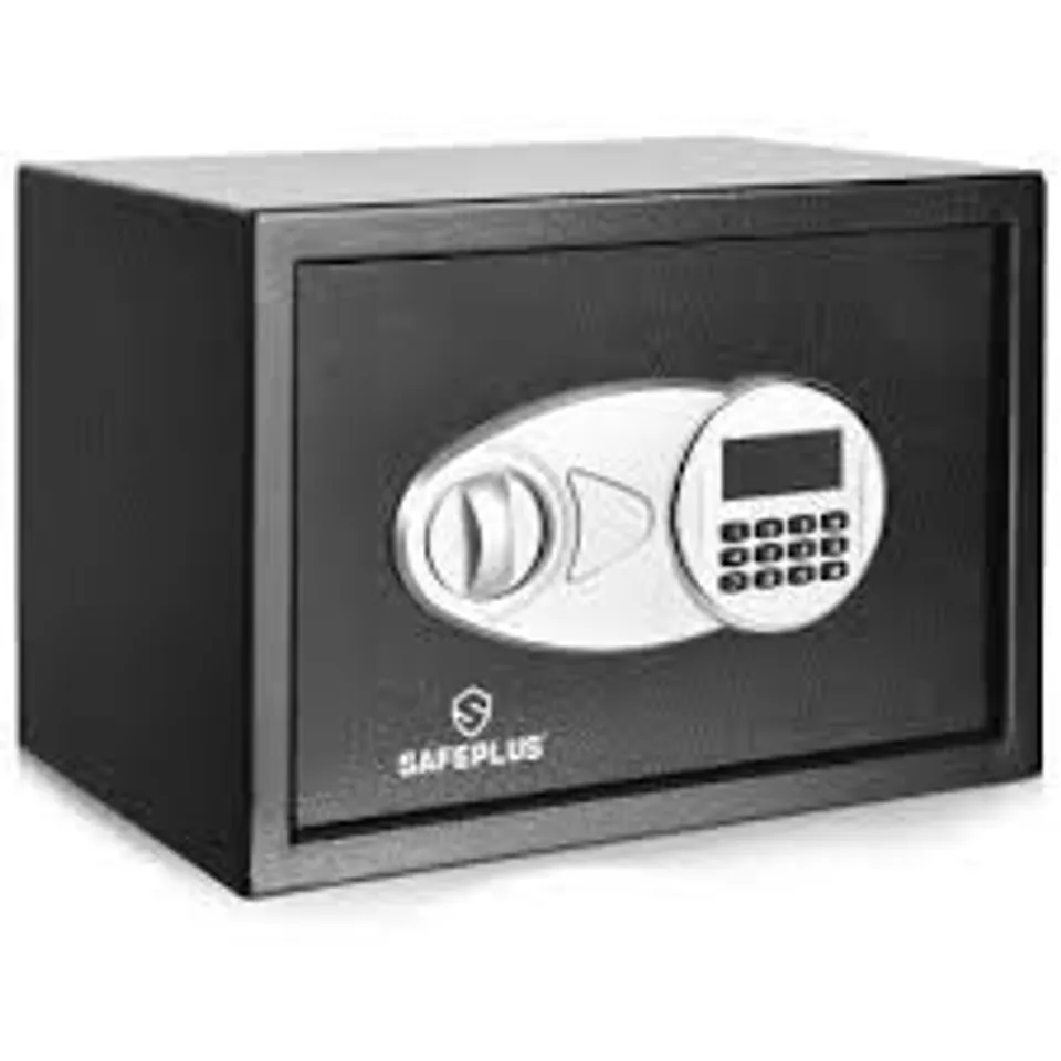 BOXED COSTWAY 2-LAYER SAFE DEPOSIT BOX WITH DIGITAL KEYPAD