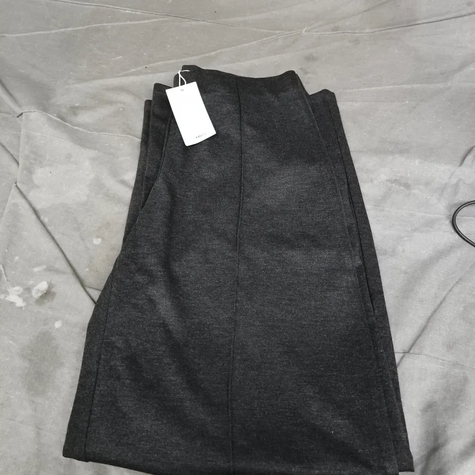 MANGO 313 NEVADA WOMEN'S TROUSERS – DARK GREY – SIZE S