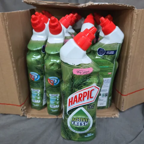 HARPIC X12 ACTIVE FRESH TOILET CLEANING GEL IN MOUNTAIN PINE - COLLECTION ONLY