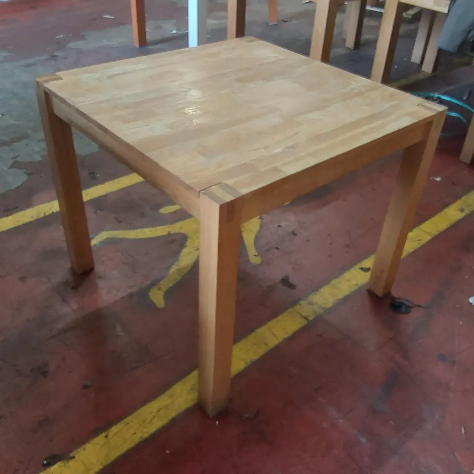 SOLID WOOD RESTAURANT DINING TABLE