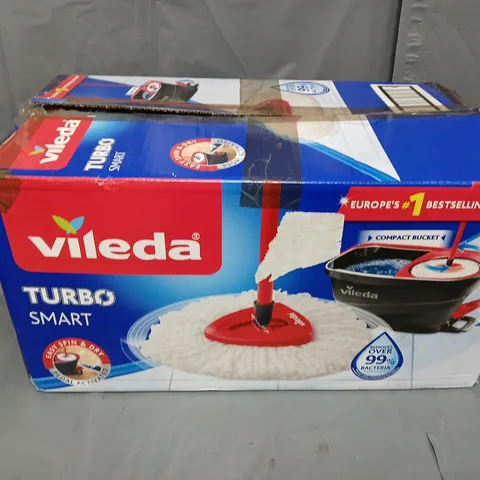 BOXED VILEDA TURBO SMART MOP & BUCKET