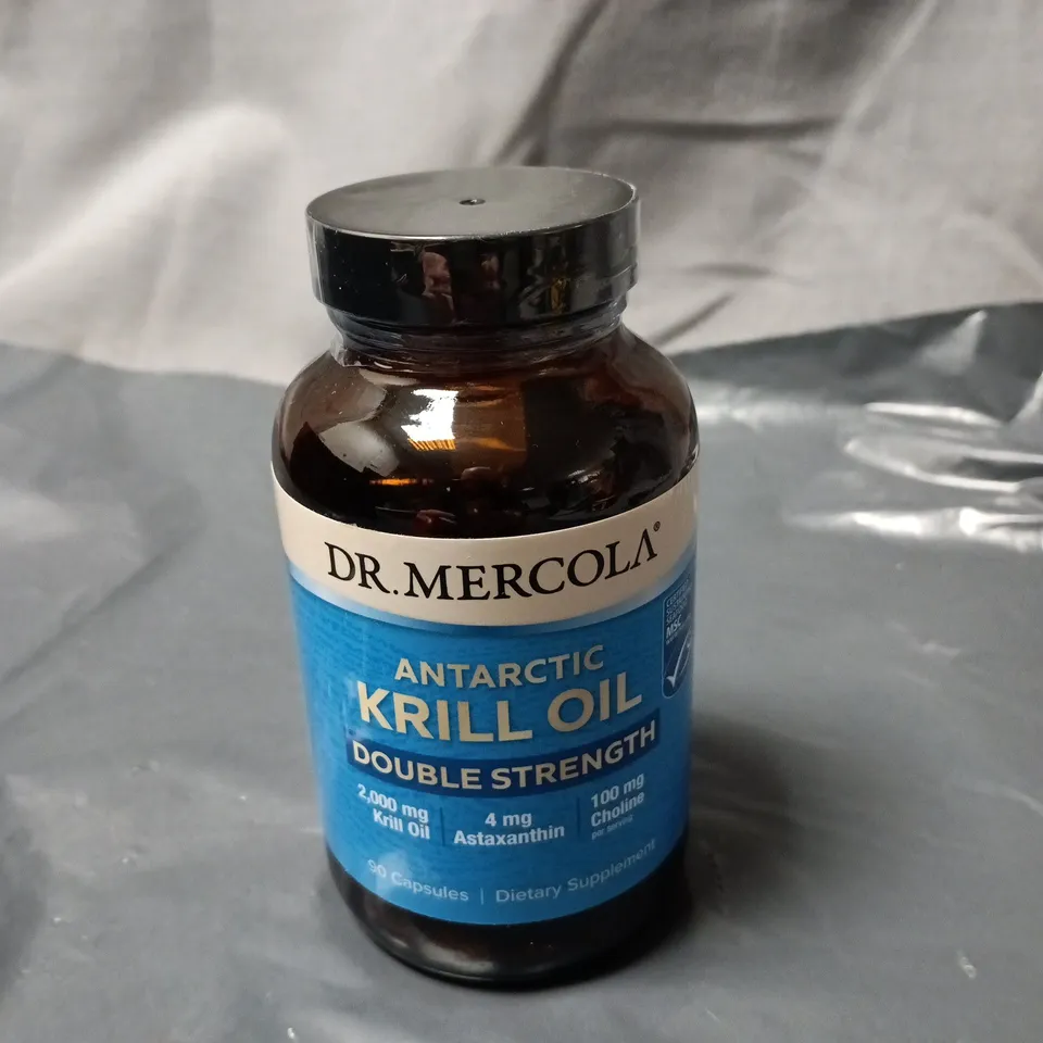 DR MERCOLA ANTARCTIC KRILL OIL DOUBLE STRENGTH – 90 CAPSULES