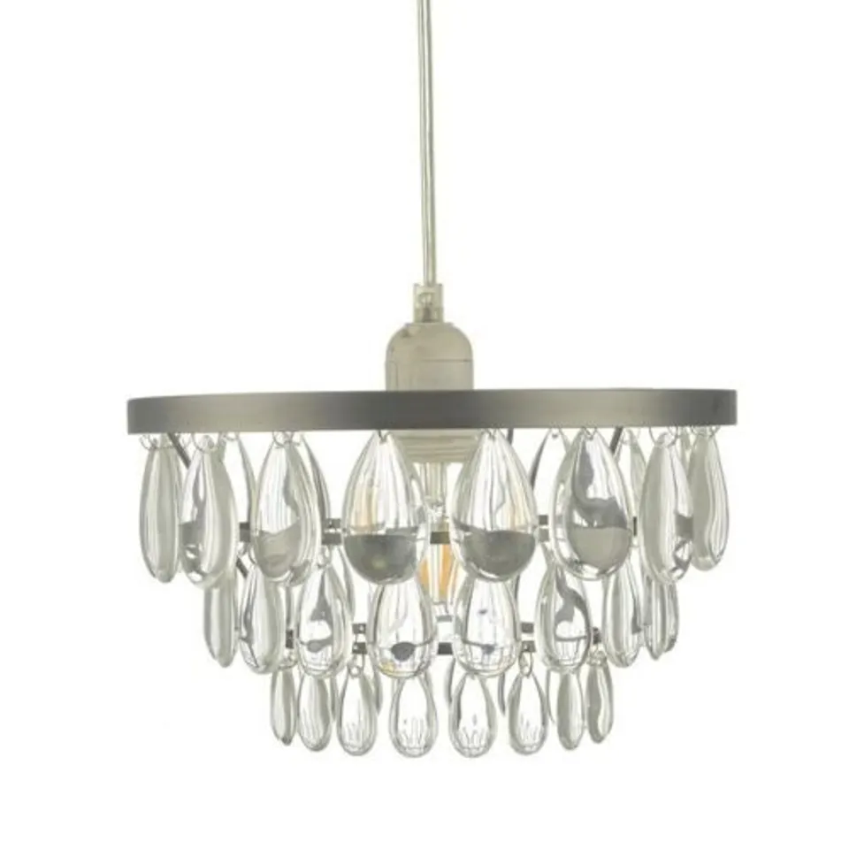 DEBENHAMS MABEL CRYSTAL PENDANT CEILING LIGHT 