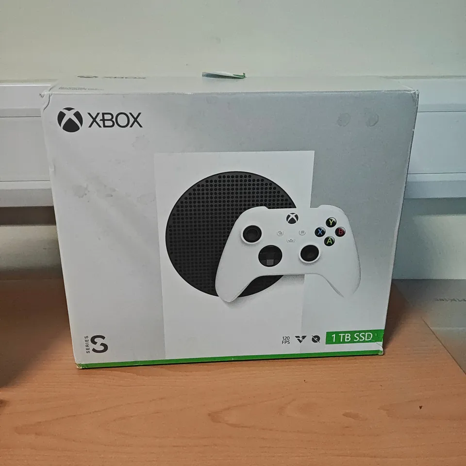 BOXED XBOX SERIES S 1TB GAMES CONSOLE