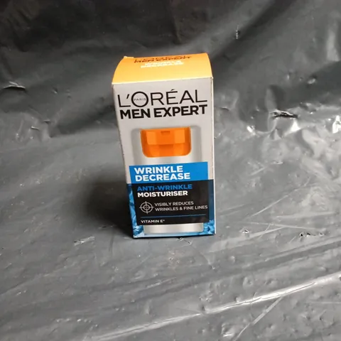 L’ORÉAL PARIS MEN EXPERT WRINKLE DECREASE ANTI-WRINKLE MOISTURISER – BOXED
