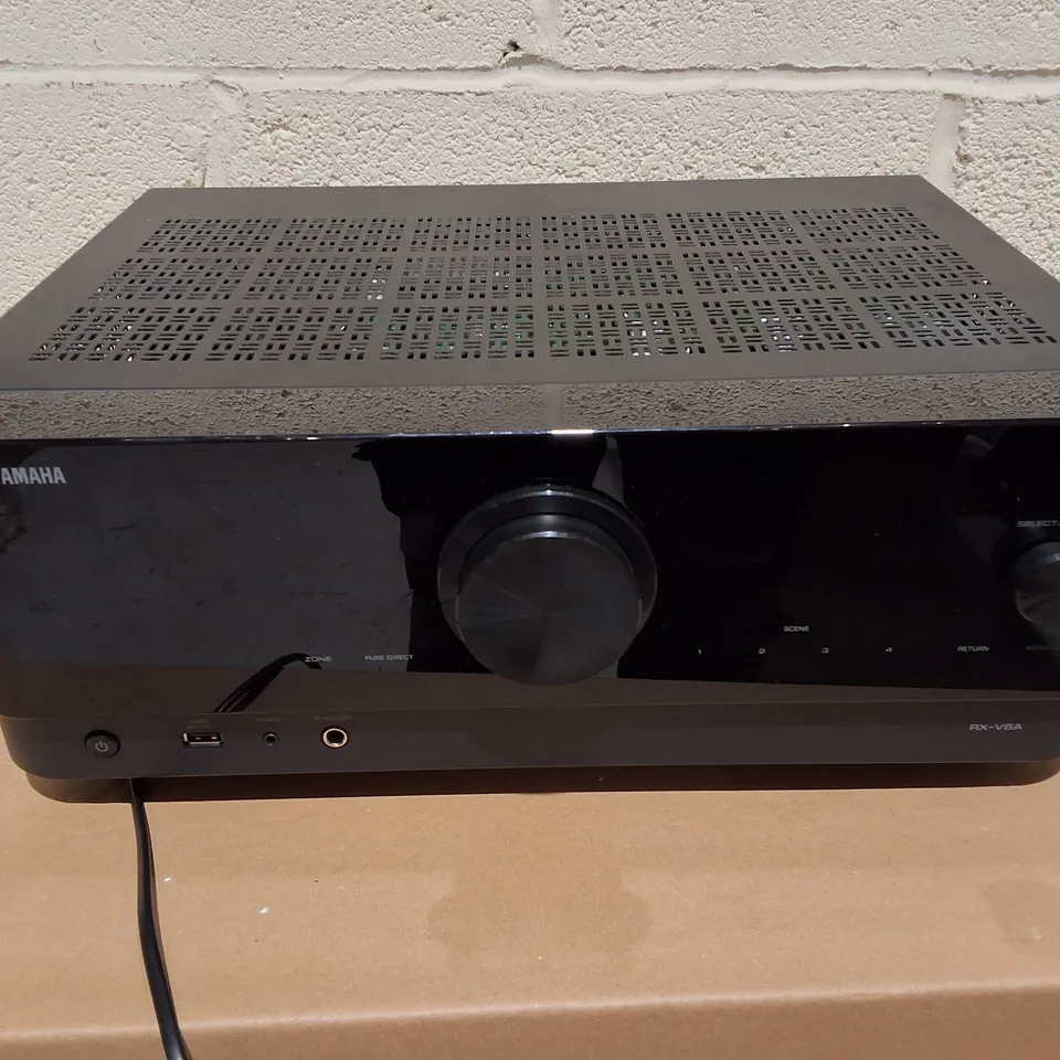 BOXED YAMAHA RX-V6A 7.2-CHANNEL AV RECEIVER WITH 8K HDMI AND MUSICCAST