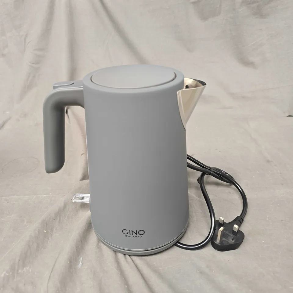 BOXED GINO D'ACAMPO SOFT TOUCH FAST BOIL KETTLE 