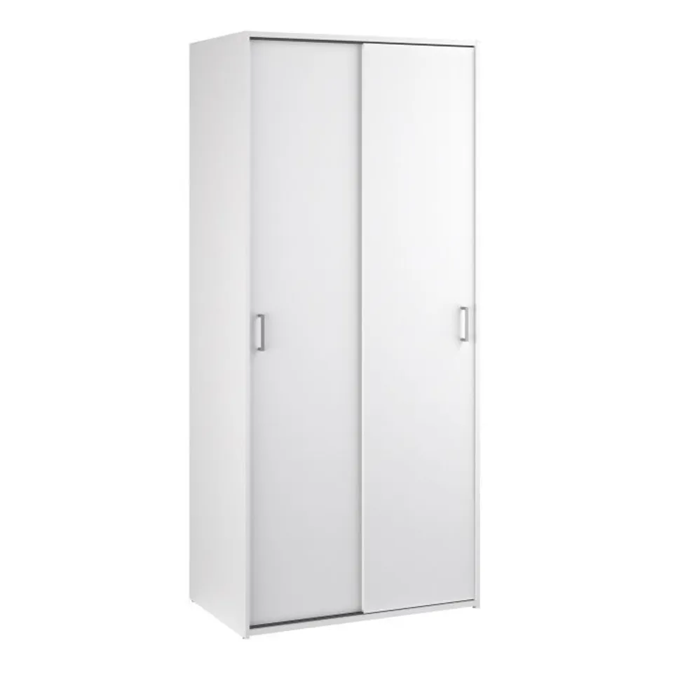 BOXED SPACE WARDROBE 2 SLIDING DOORS (2 BOXES)