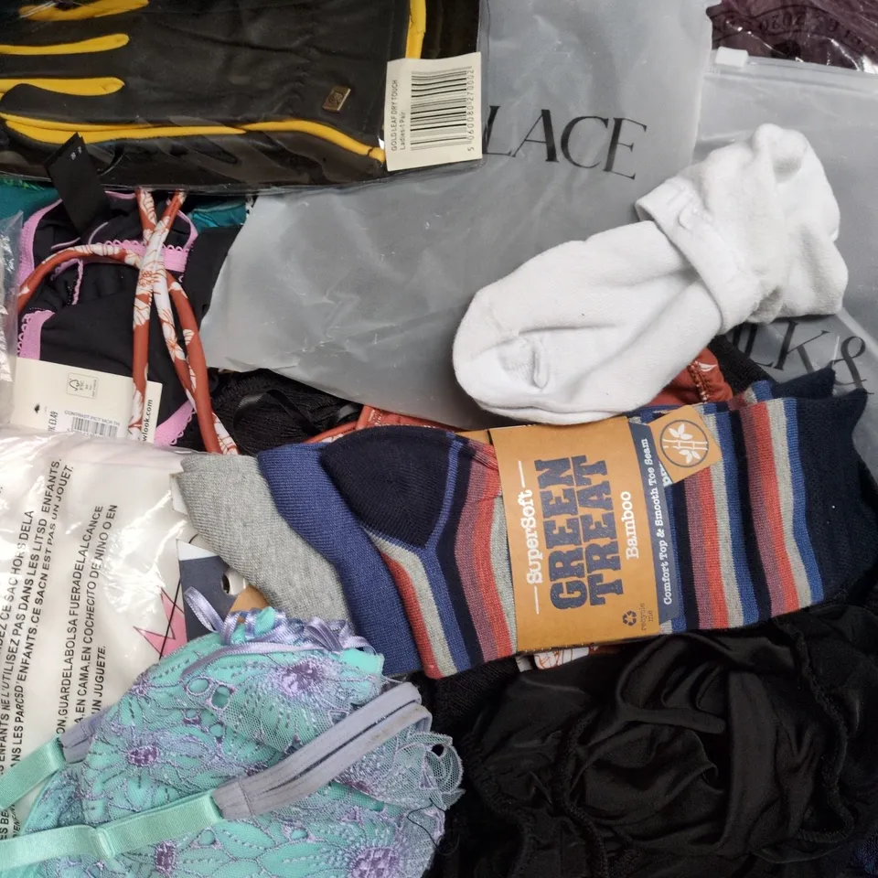 APPROXIMATELY 20 ASSORTED CLOTHING AND FASHION PRODUCTS IN VARIOUS STYLES AND SIZES - COLLECTION ONLY