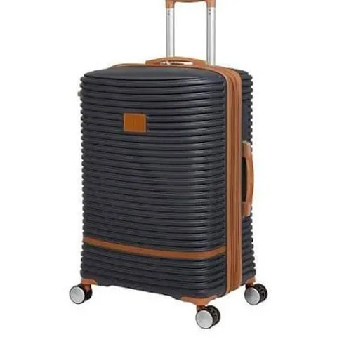 IT LUGGAGE REPLICATING MEDIUM CHARCOAL EXPANDABLE SUITCASE