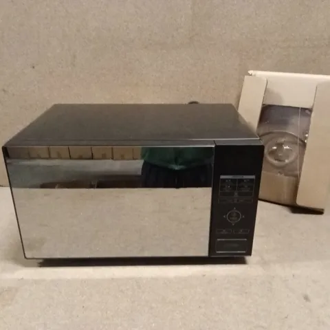 BOXED SHARP RBS232TB 23 LITRE MICROWAVE - BLACK GLASS