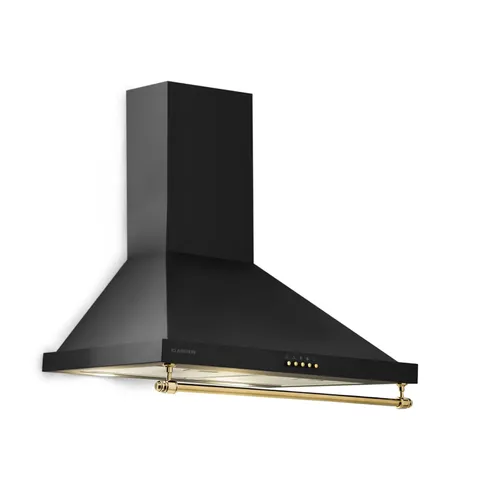 KLARSTEIN MONTHBLANC 60CM 599.2M³/H RETRO CHIMNEY COOKER HOOD​ BLACK
