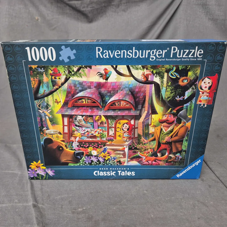 RAVENSBURGER 1000-PIECE PUZZLE – CLASSIC TALES (BOXED)