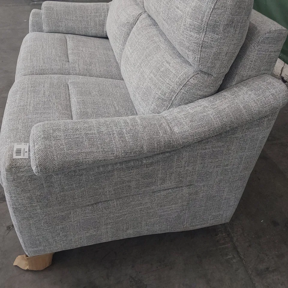 QUALITY BRITISH DESIGNER G PLAN HURST TWO SEATER SOFA DALI CLOUD FABRIC 