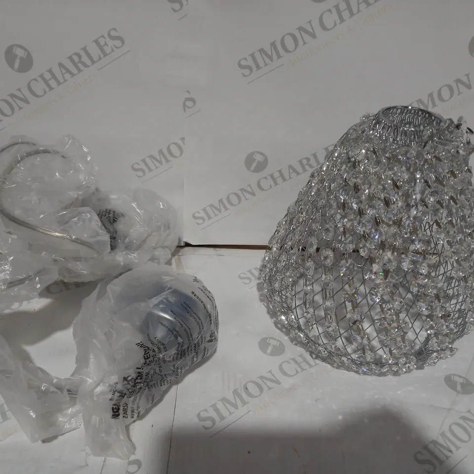 IMPEX RUSSELL LTD SIMONE CRYSTAL PENDANT CEILING LIGHT