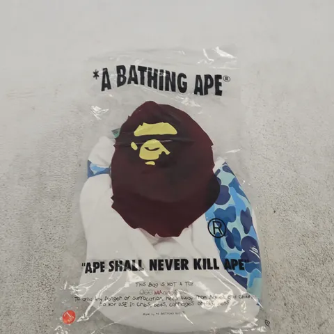 BAGGED A BATHING APE GRAPHIC TEE - SIZE L