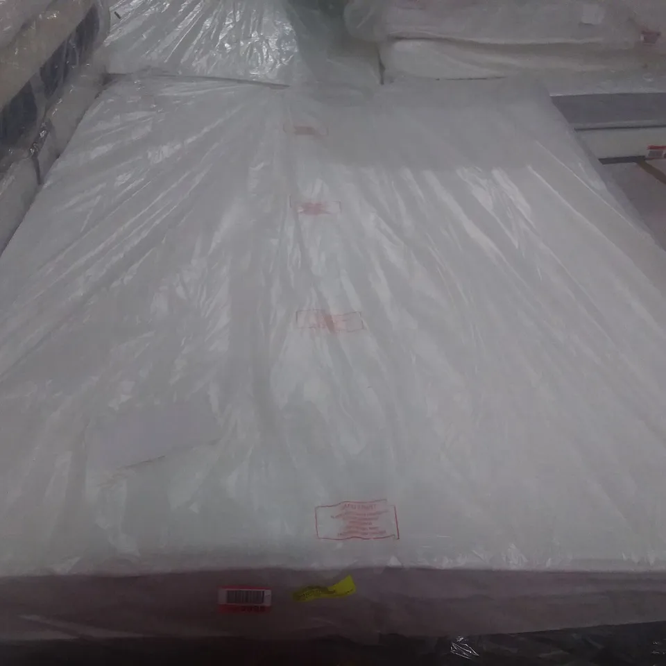 QUALITY BAGGED 4'6" DOUBLE SERENITY HYBRID POCKET SPRUNG MATTRESS