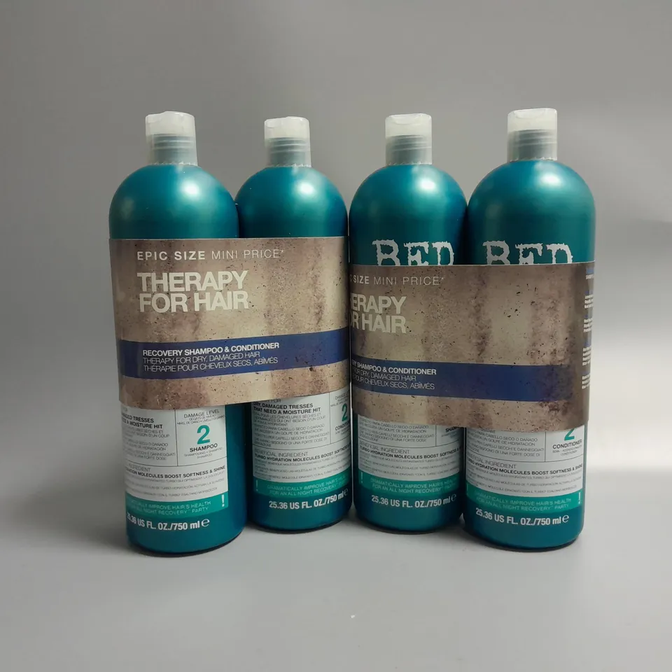 4 TIGI BED HEAD URBAN ANTI+DOTES RECOVERY CONDITIONER 750ML 
