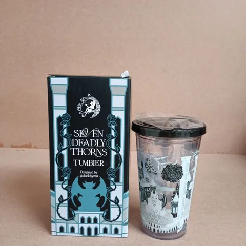 SEVEN DEADLY THORNS TUMBLER