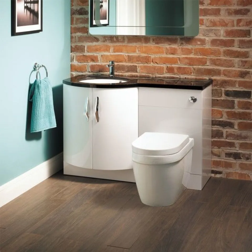 BOXED NEW KIRKWOOD SIDE CABINET -WC UNIT part 3