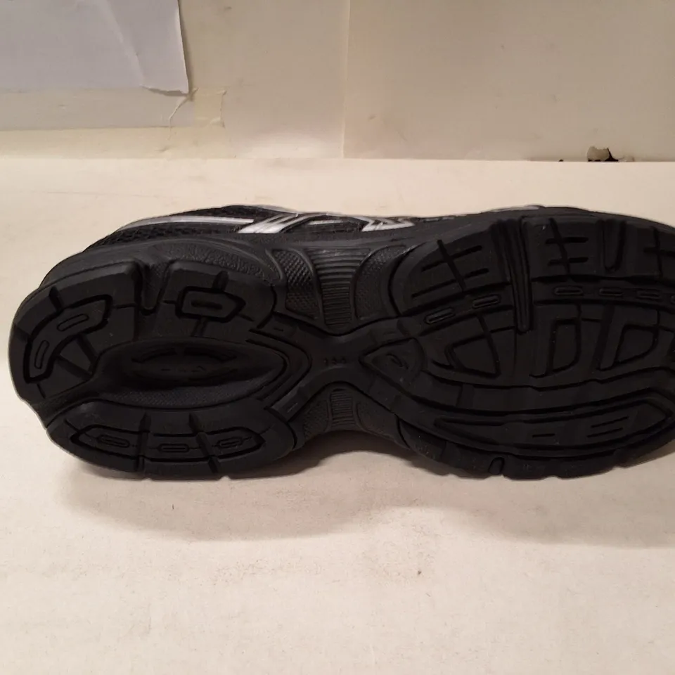 ASICS GEL-1130 GS KIDS RUNNING SHOES – BLACK/PURE SILVER, UK 5.5 (US 6.5)