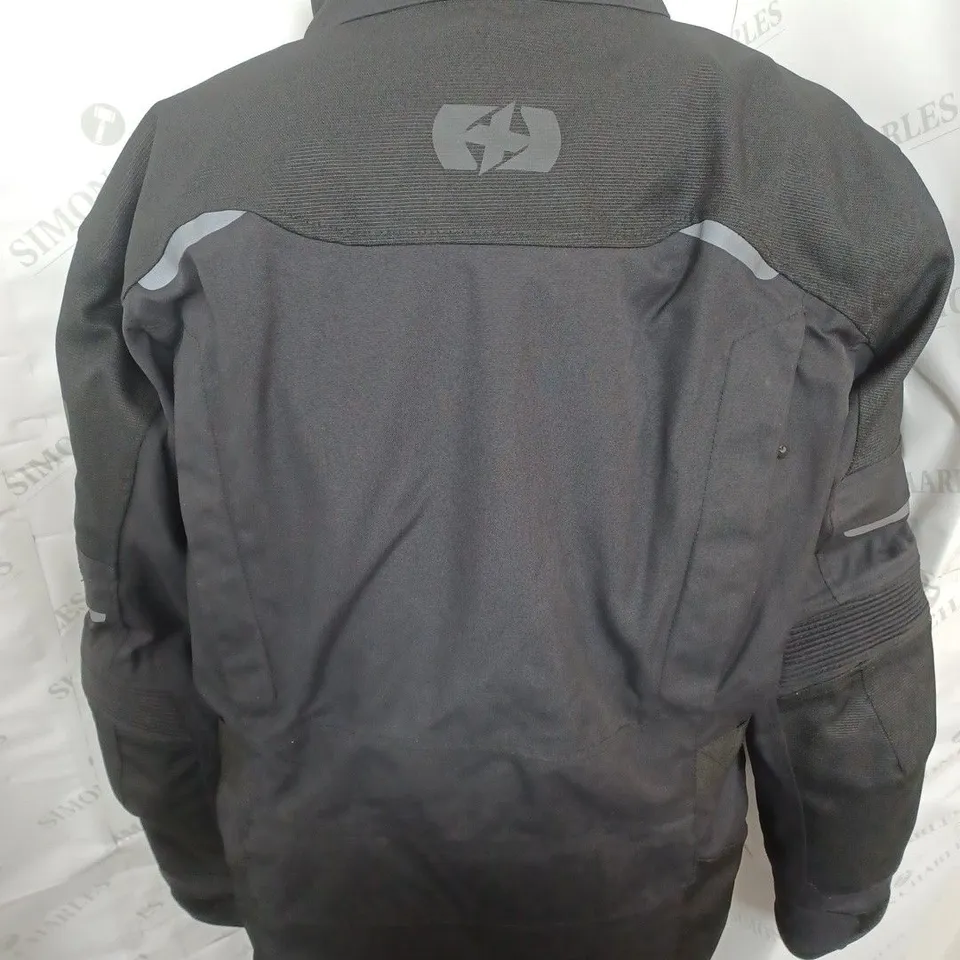 OXFORD MONDIAL LAMINATE JACKET - TECH BLACK XL