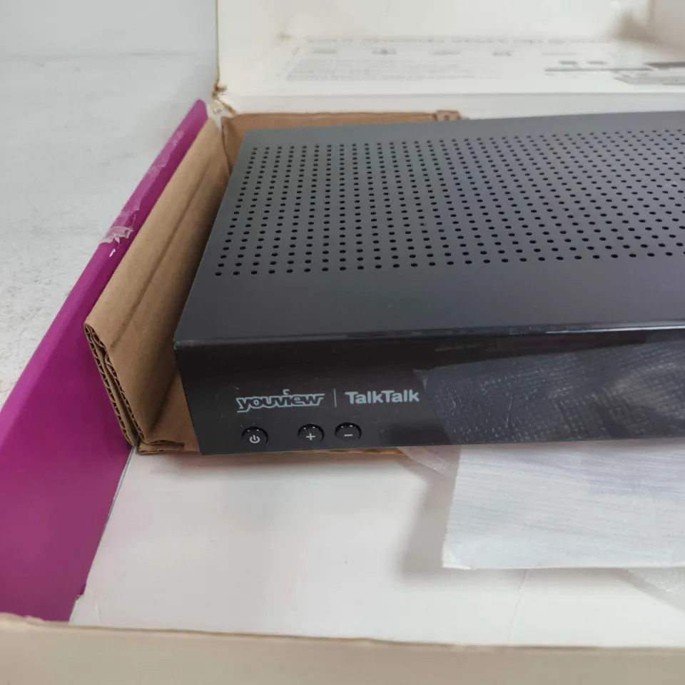 TALKTALK YOUVIEW TV SET-TOP BOX – BOXED