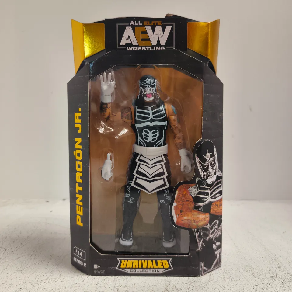 AEW PENTAGON JR. ACTION FIGURE – UNRIVALED COLLECTION, BOXED