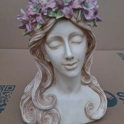 DECORATIVE ARTIFICIAL LARGE WHITE FLOWERS