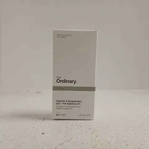 THE ORDINARY VITAMIN C SUSPENSION 23% + HA SPHERES 2% – 30 ML