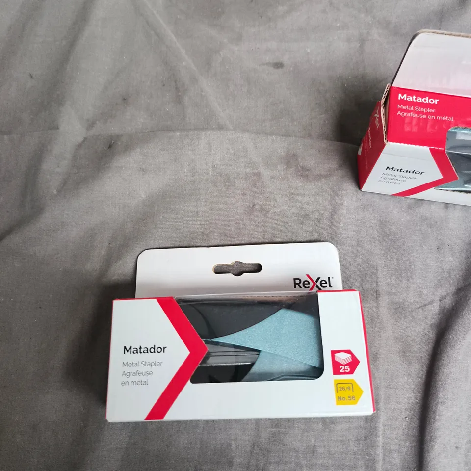 MATADOR METAL STAPLER – REXEL, BOXED (SET OF 3)