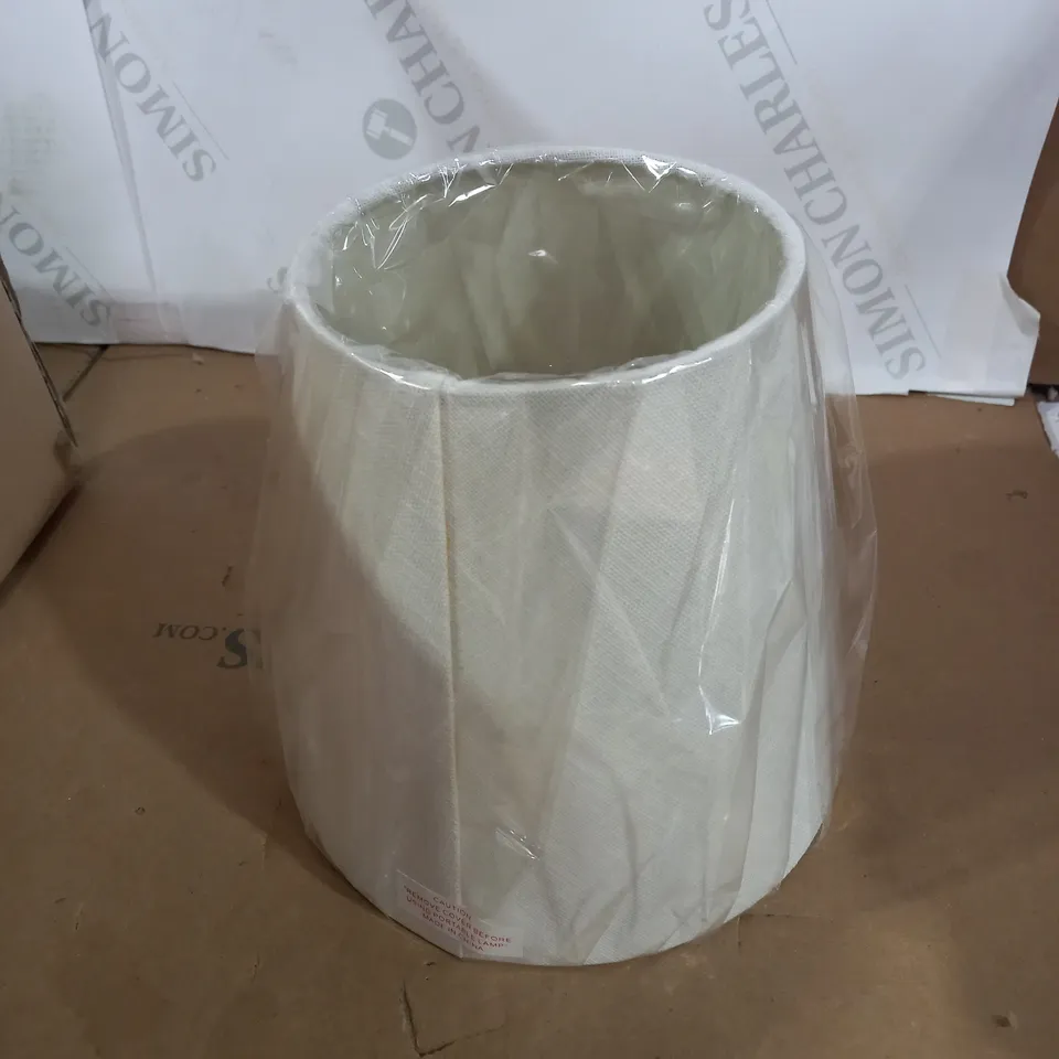 LOT OF 4 DEEDEE WHITE MINI LIGHT SHADES