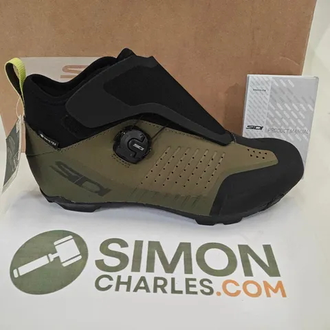 SIDI HIEMX MTB CYCLING SHOES – BLACK/OLIVE, EU 41 (UK 7.5)
