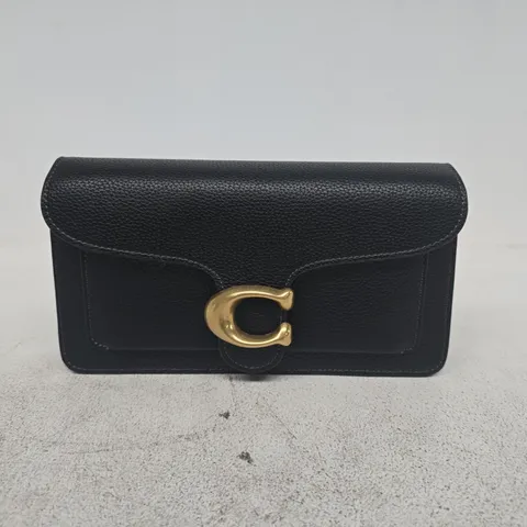 COACH BLACK LEATHER CROSSBODY BAG