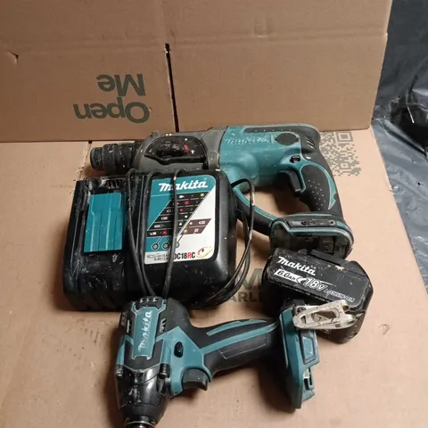 3 X ASSORTED MAKITA TOOLS/PRODUCTS UNBOXED