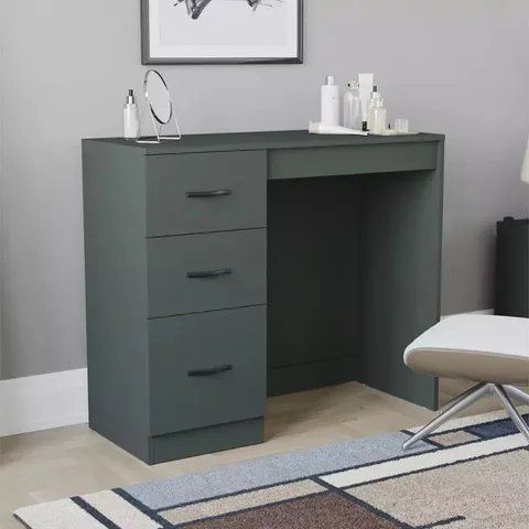 BOXED VIDA DESIGNS RIANO DRESSING TABLE - GREEN