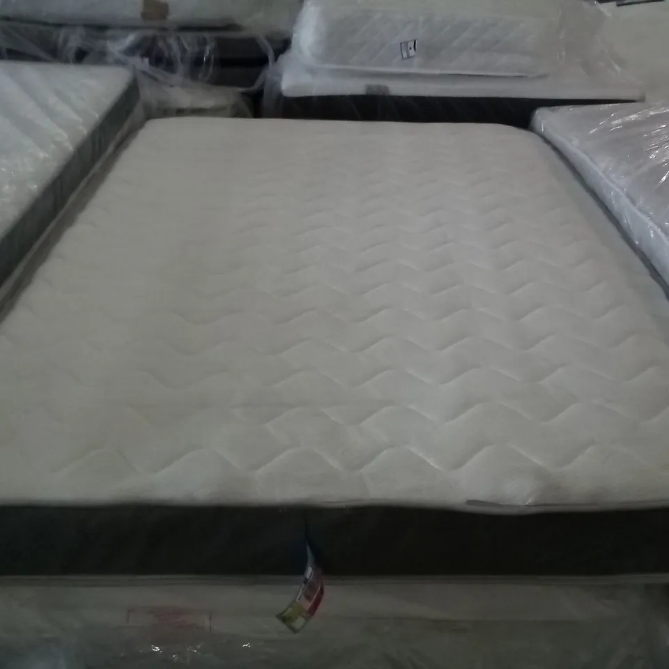 QUALITY BAGGED 4'6" DOUBLE ARDOCH MEMORY FOAM OPEN COIL MATTRESS