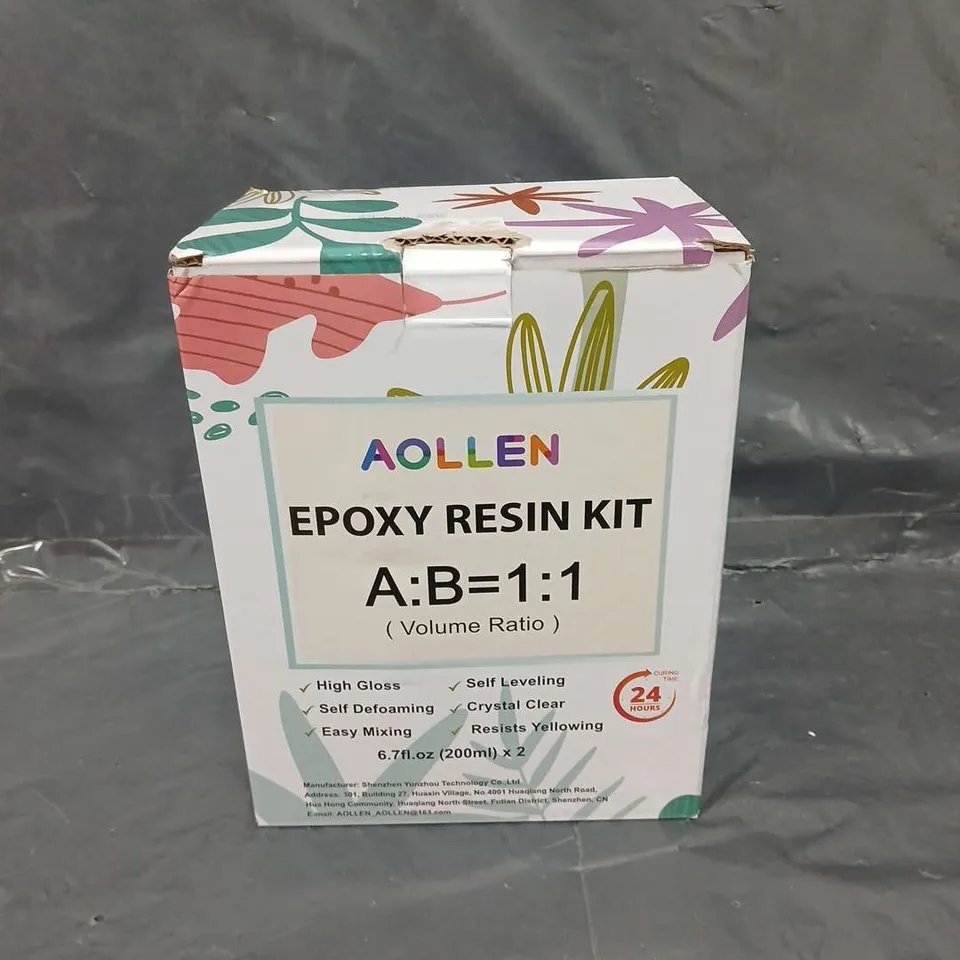 BOXED AOLLEN EPOXY RESIN KIT 