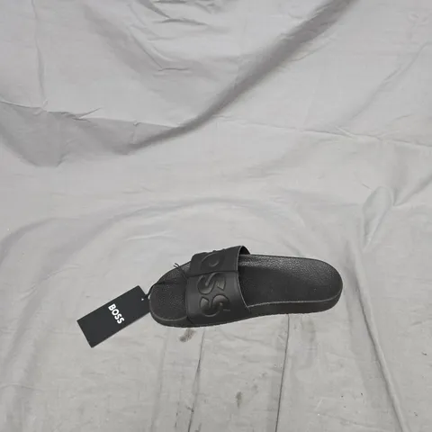 HUGO BOSS BLACK SLIDE SANDALS – UK 6 (EU 40)