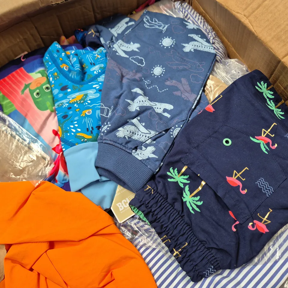 APPROXIMATELY 120 ASSORTED KIDS/TODDLERS CLOTHING ITEMS IN VARIOUS SIZES, STYLES & COLOURS TO INCLUDE BRANDS SUCH AS PEPE JEANS, H&M, CHAMPION, ETC - COLLECTION ONLY